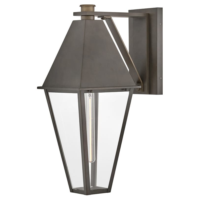 Hinkley Lighting - 28869BLB - Endsley Large Narrow Wall Mount Lantern by Hinkley Lighting