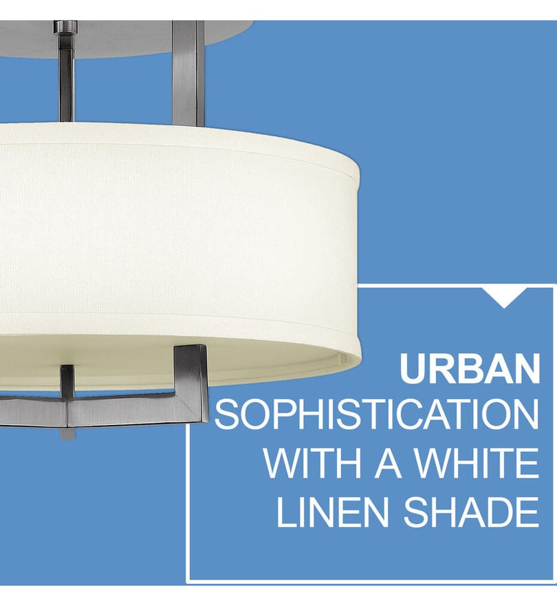 Hinkley Lighting - Hampton 15" Semi-Flush by Hinkley Lighting - Image 2