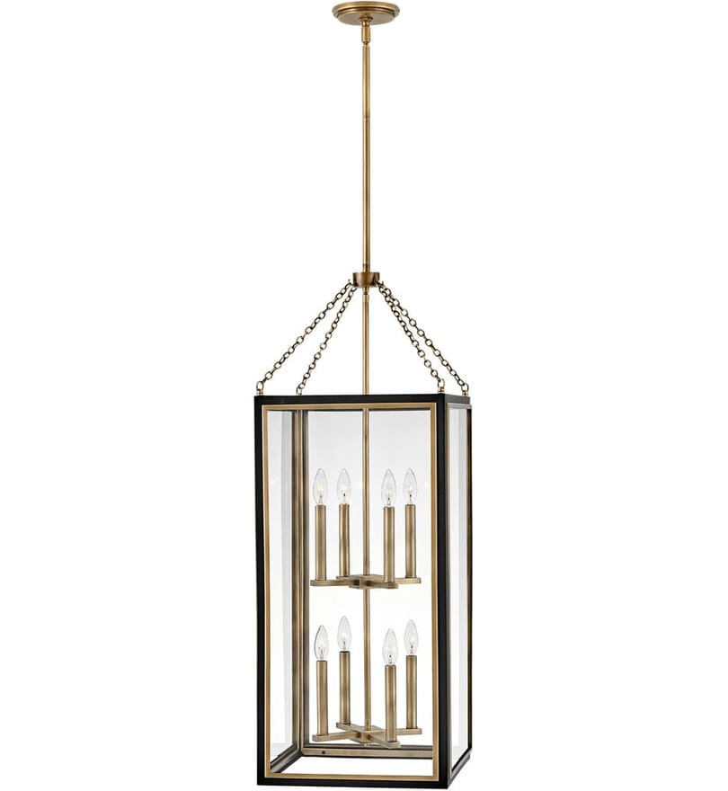 Hinkley Lighting - 32988BK - Shaw 15.5" Chandelier by Hinkley Lighting