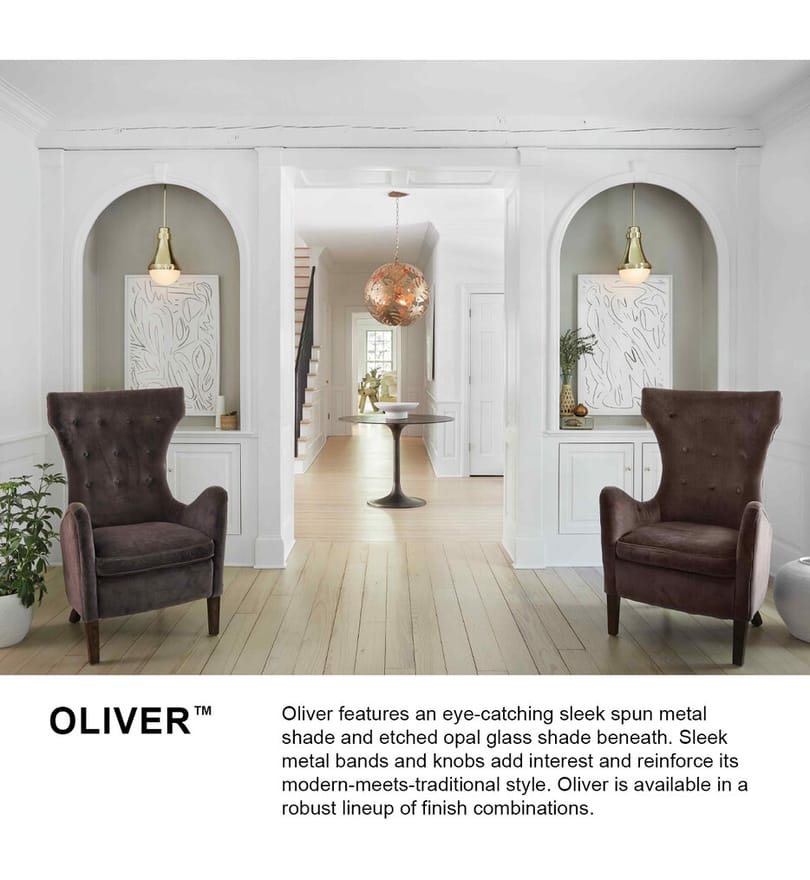 Hinkley Lighting - Oliver 9" Pendant by Hinkley Lighting - Image 4