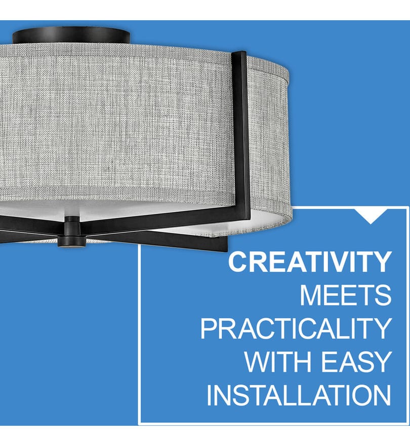 Hinkley Lighting - Axis 19.5" Semi Flush Mount by Hinkley Lighting - Image 2