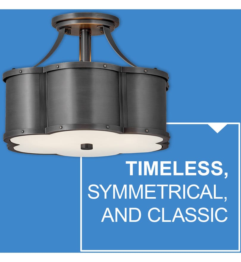 Hinkley Lighting - Chance 18" Semi Flush Mount by Hinkley Lighting - Image 3