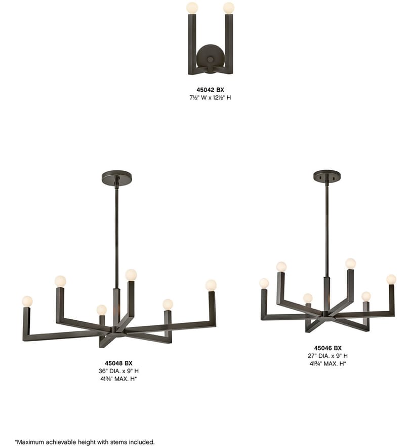 Hinkley Lighting - Ezra 27" Chandelier by Hinkley Lighting - Image 3