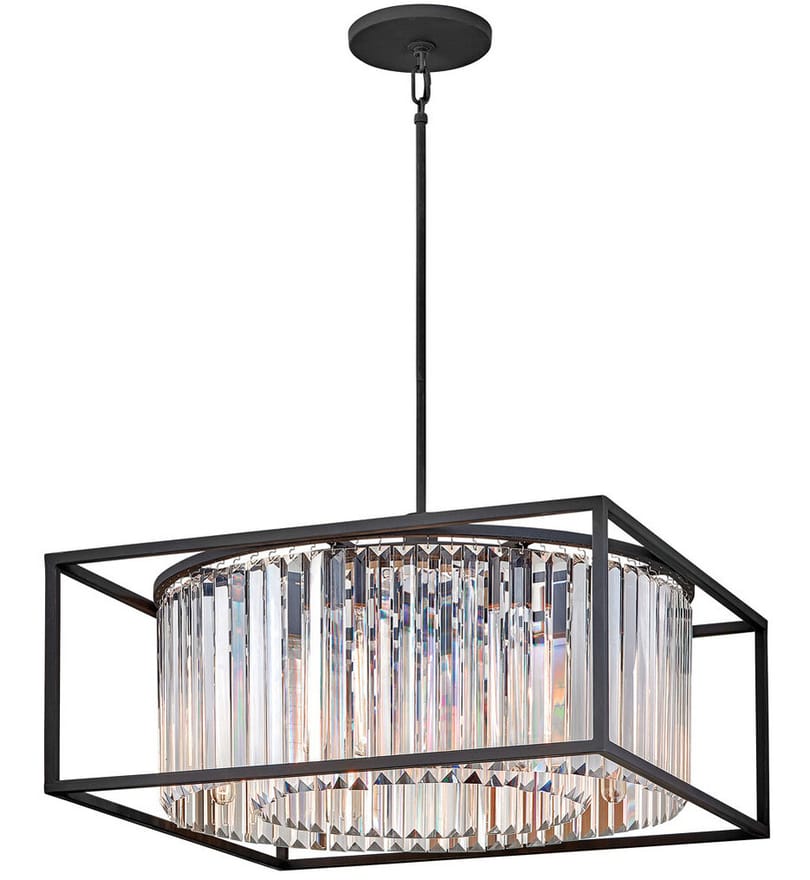 Hinkley Lighting - 4555BK - Giada 24" Chandelier by Hinkley Lighting