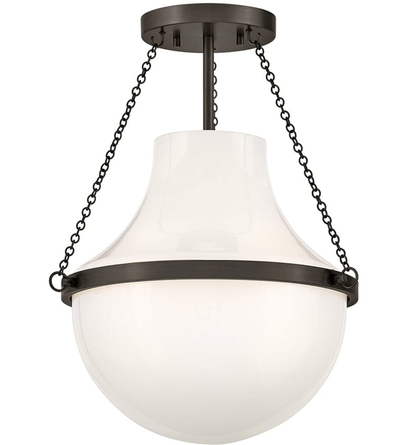 Hinkley Lighting - Collins 18.25-Inch Semi-Flush Mount by Hinkley Lighting