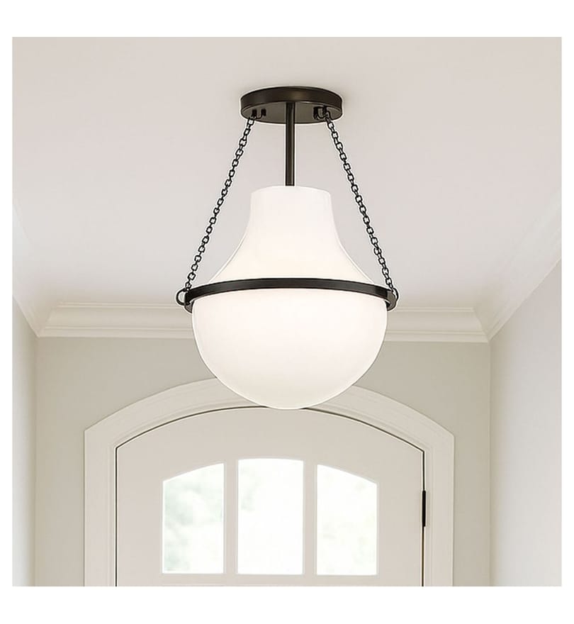 Hinkley Lighting - Collins 18.25-Inch Semi-Flush Mount by Hinkley Lighting - Image 6