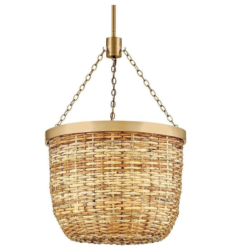 Hinkley Lighting - 48427LCB-NAT - Sanibel 22.5-Inch Pendant by Hinkley Lighting - Image 3