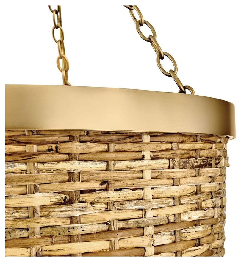 Hinkley Lighting - 48427LCB-NAT - Sanibel 22.5-Inch Pendant by Hinkley Lighting - Image 2