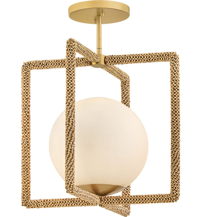 Hinkley Lighting - Keona 16.25-Inch Semi-Flush Mount by Hinkley Lighting