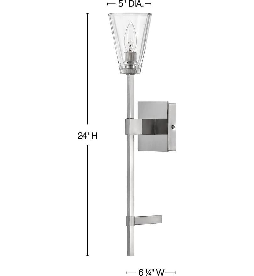 Hinkley Lighting - Auden 24" Wall Sconce by Hinkley Lighting - Image 3