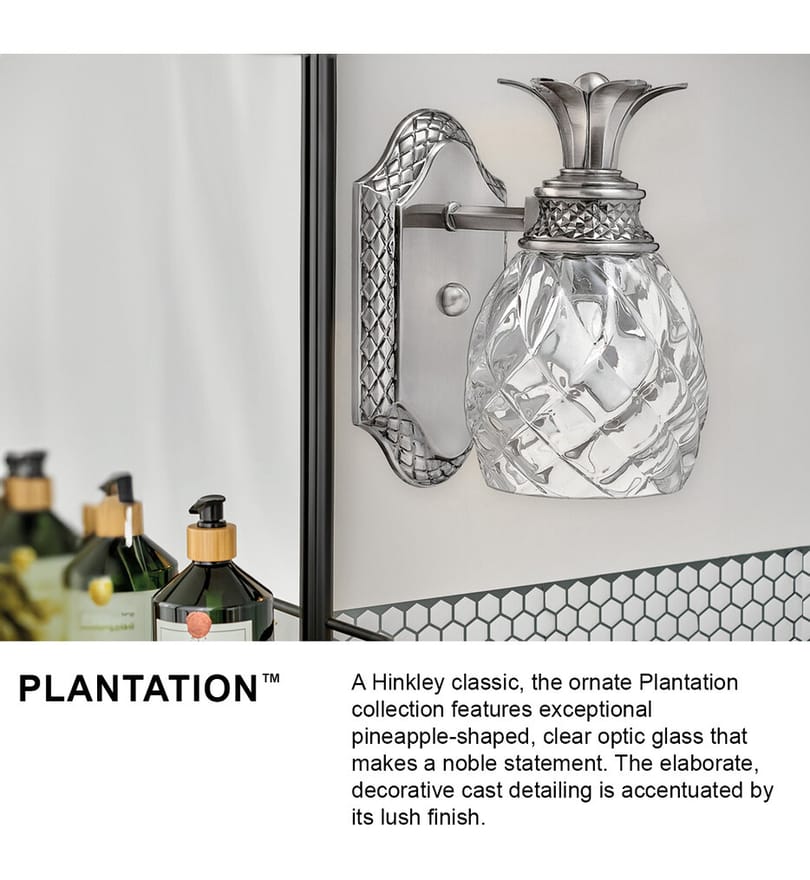 Hinkley Lighting - Plantation 21" Bath Vanity Light by Hinkley Lighting - Image 2