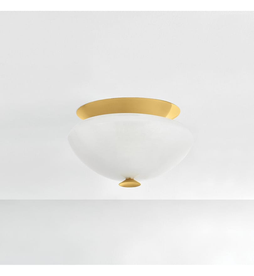Hudson Valley - 1102-AGB - Pawtucket 15" Flush Mount by Hudson Valley - Image 4