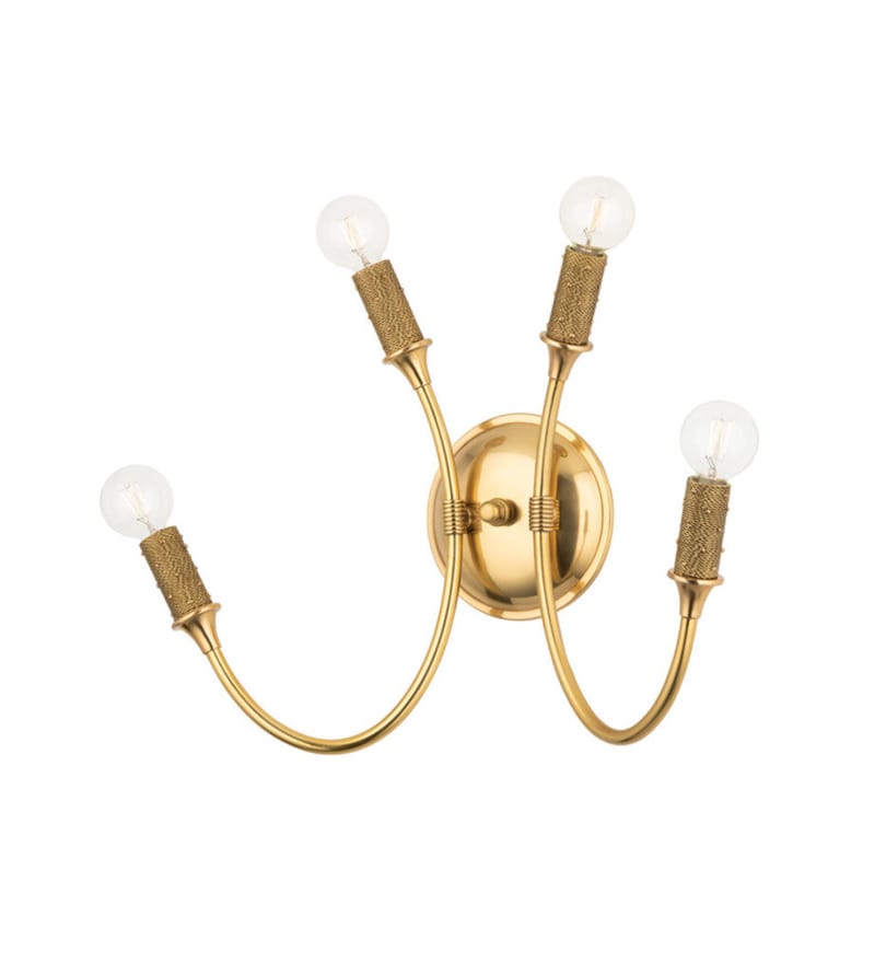 Hudson Valley - 1504-AGB - Amboy 19.5" Wall Sconce by Hudson Valley