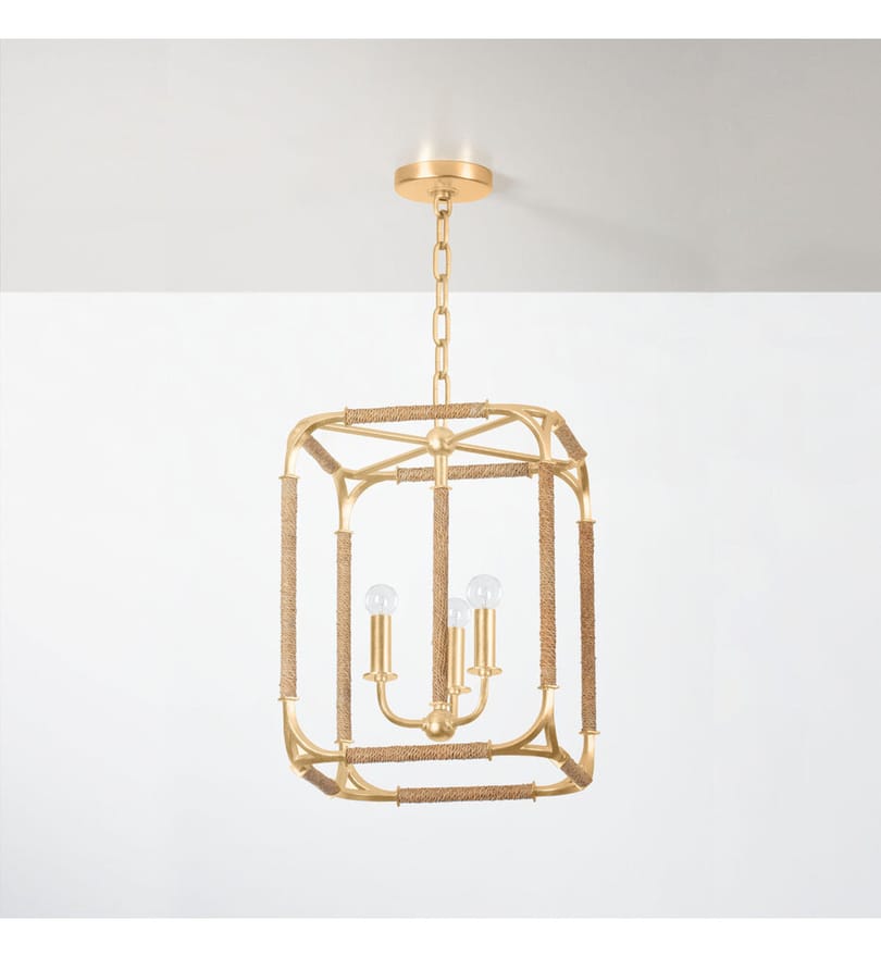 Hudson Valley - 1603-GL - Laurenceston 13" Lantern by Hudson Valley