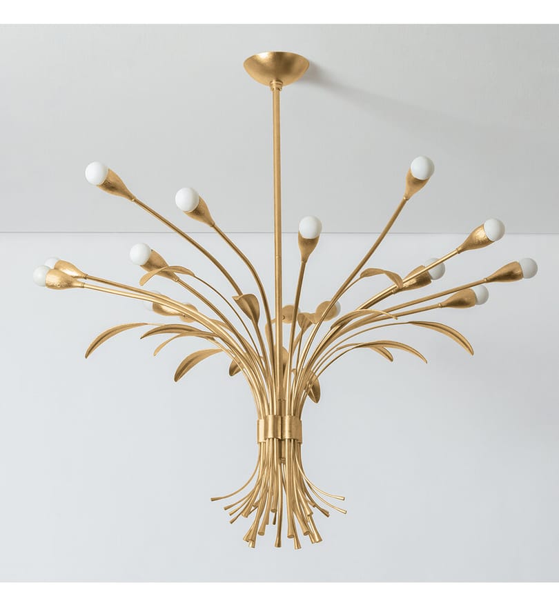 Hudson Valley - 1915-VGL - Bilston 44" Chandelier by Hudson Valley - Image 3