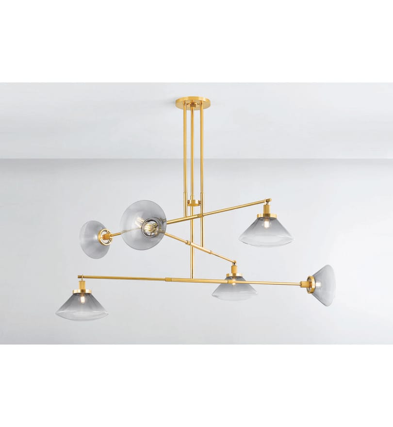 Hudson Valley - 1936-AGB - Mendon 58" Chandelier by Hudson Valley - Image 3