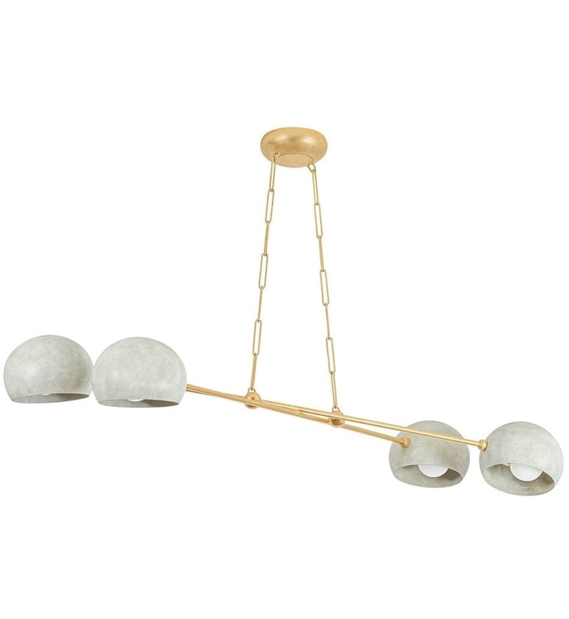 Hudson Valley - 3104-VGL/LWP - Turner 52" Chandelier by Hudson Valley