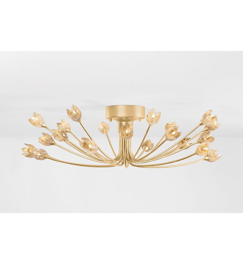 Hudson Valley - 5422-VGL - Falkirk 30" Semi-Flush Mount by Hudson Valley - Image 2