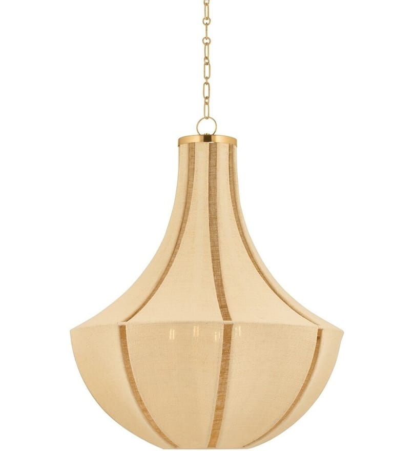 Hudson Valley - 6604-AGB - Cascade Lake 30" Pendant by Hudson Valley