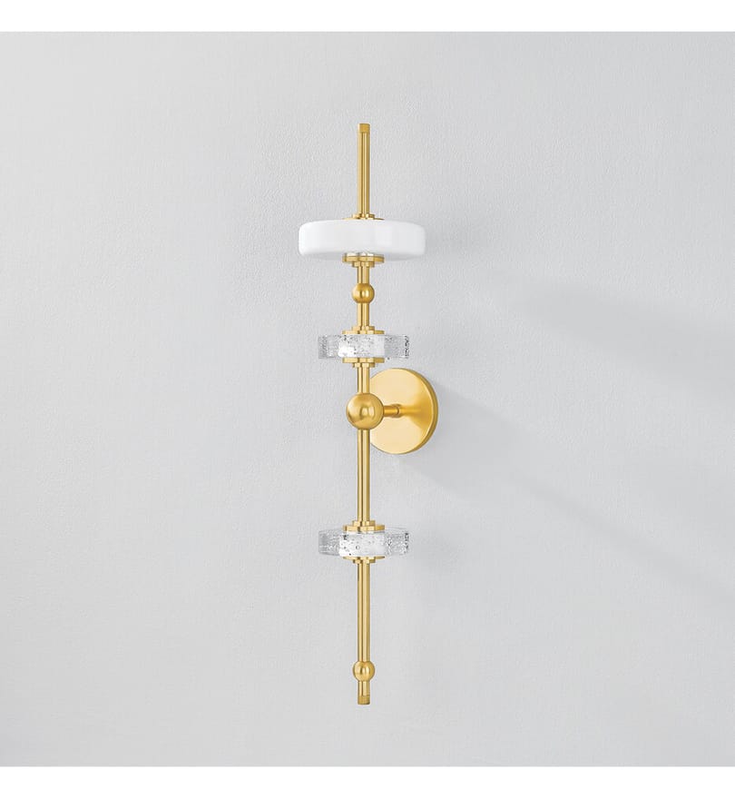 Hudson Valley - 8130-AGB - Maynard 30" Wall Sconce by Hudson Valley - Image 3