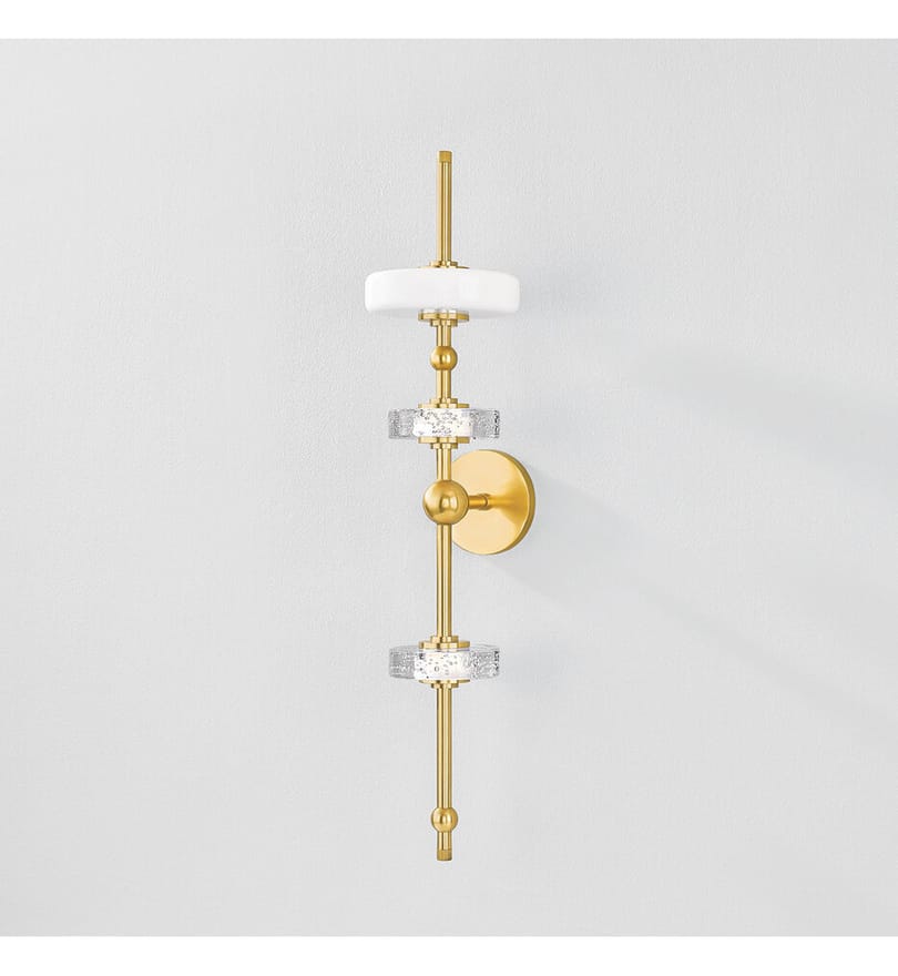 Hudson Valley - 8130-AGB - Maynard 30" Wall Sconce by Hudson Valley - Image 5