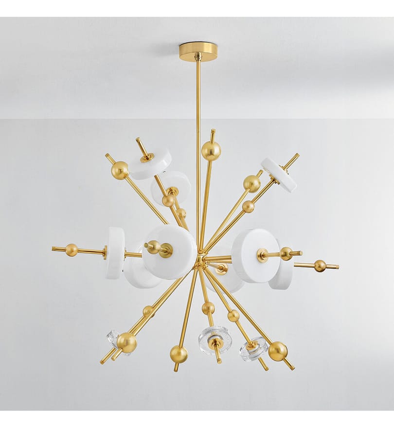 Hudson Valley - 8145-AGB - Maynard 44.5" Chandelier by Hudson Valley - Image 3