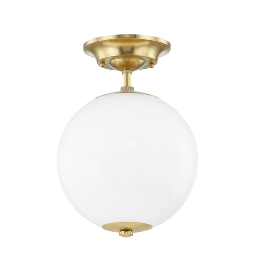 Hudson Valley - Sphere No.1 13" Semi-Flush by Hudson Valley