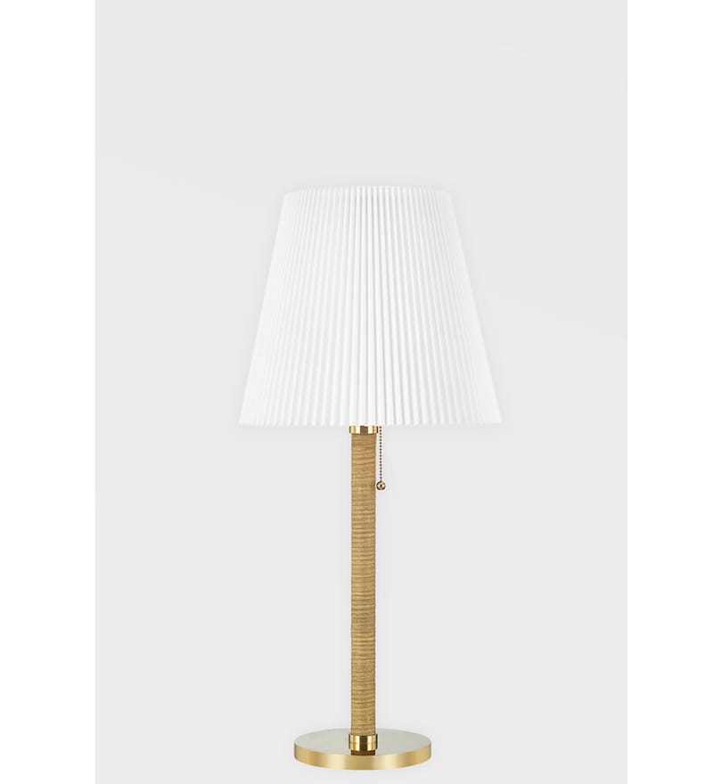 Hudson Valley - MDSL513-AGB - Dorset 28.5" Table Lamp by Hudson Valley - Image 4