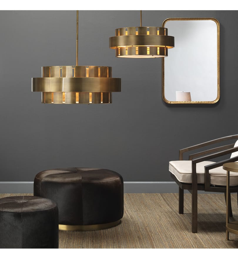Jamie Young - 5ORBI-LGAB - Orbit 30" Chandelier by Jamie Young - Image 2