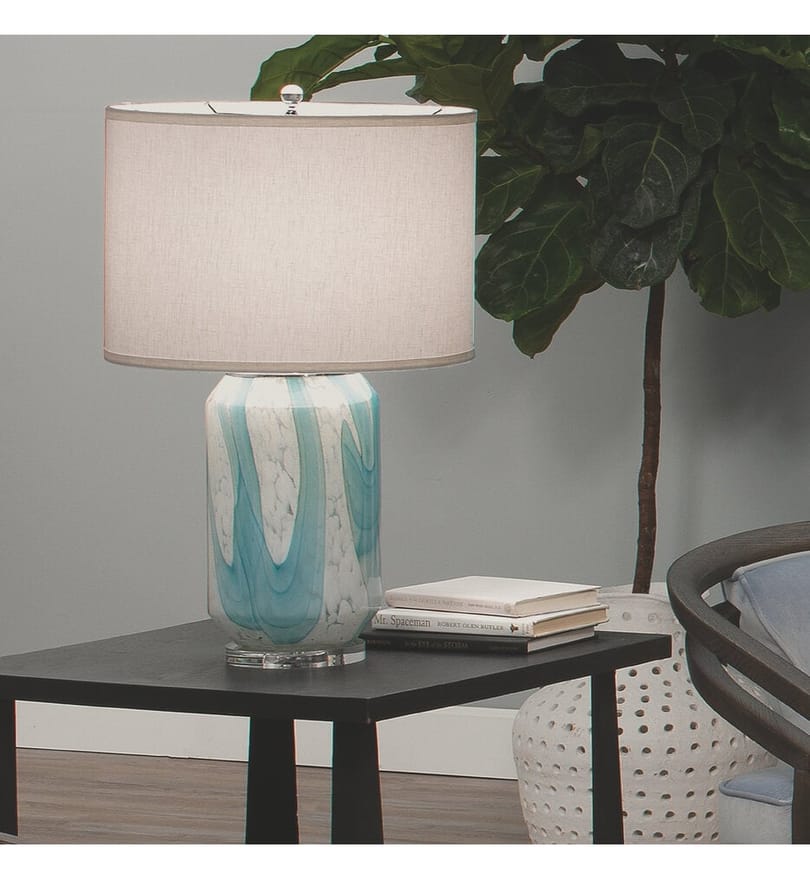 Jamie Young - 9HELENTLBLUE - Helen 27.25" Table Lamp by Jamie Young