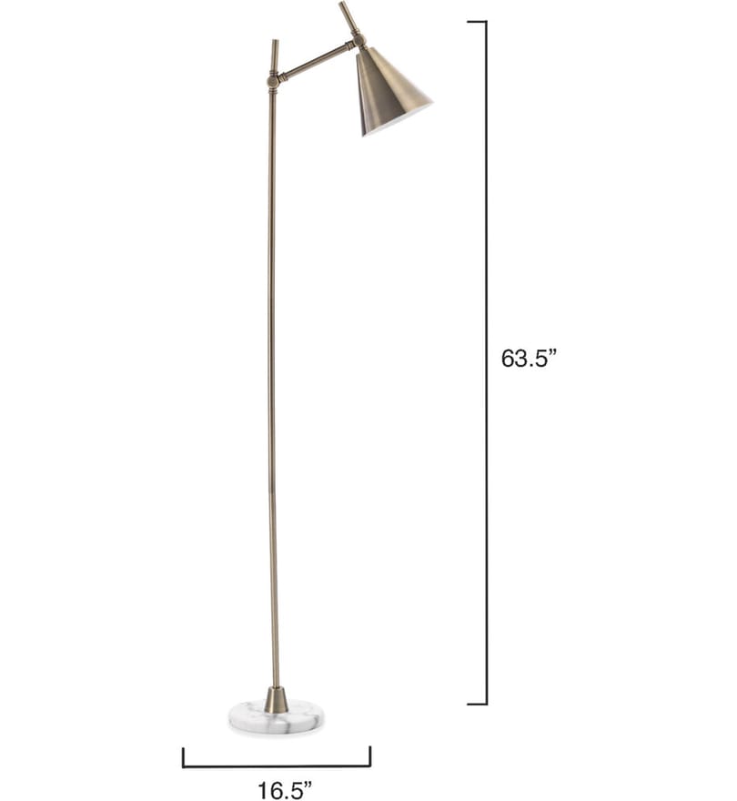 Lifestyle by JY - LS9KENNFLBR - Kennedy 63.5" Floor Lamp by Lifestyle by JY - Image 3