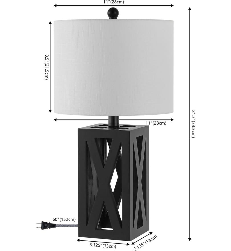 Jonathan Y - Stewart 21.5" Table Lamp (Set of 2) by Jonathan Y - Image 6
