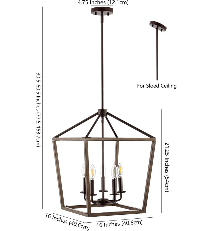Jonathan Y - JYL1323A - Oria 16" Pendant by Jonathan Y - Image 8
