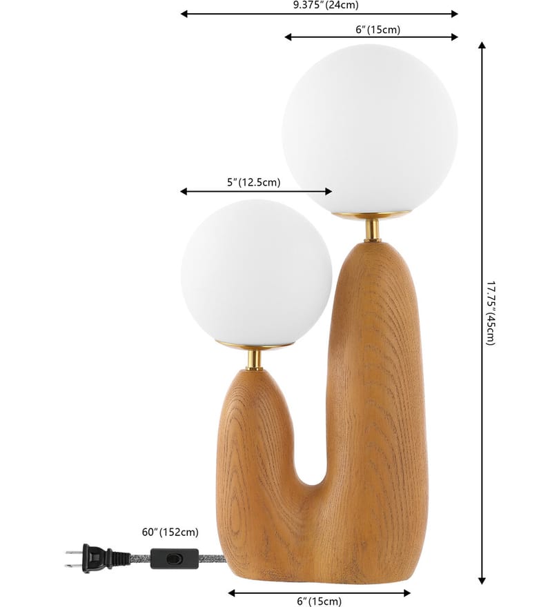 Jonathan Y - JYL4065A - Oda 17.75" Table Lamp by Jonathan Y - Image 7