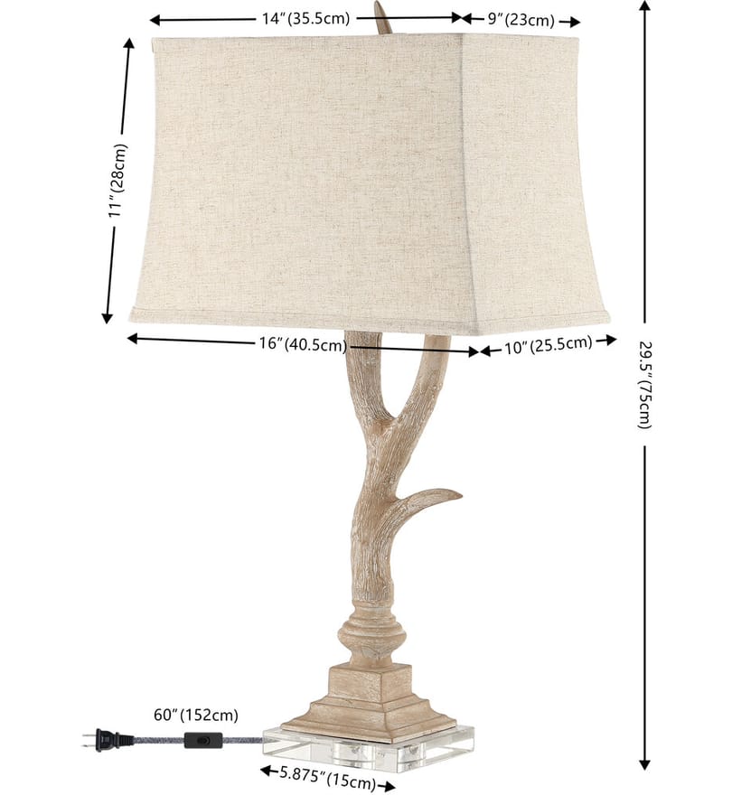 Jonathan Y - JYL6306B - Antler 29.5" Table Lamp by Jonathan Y - Image 6