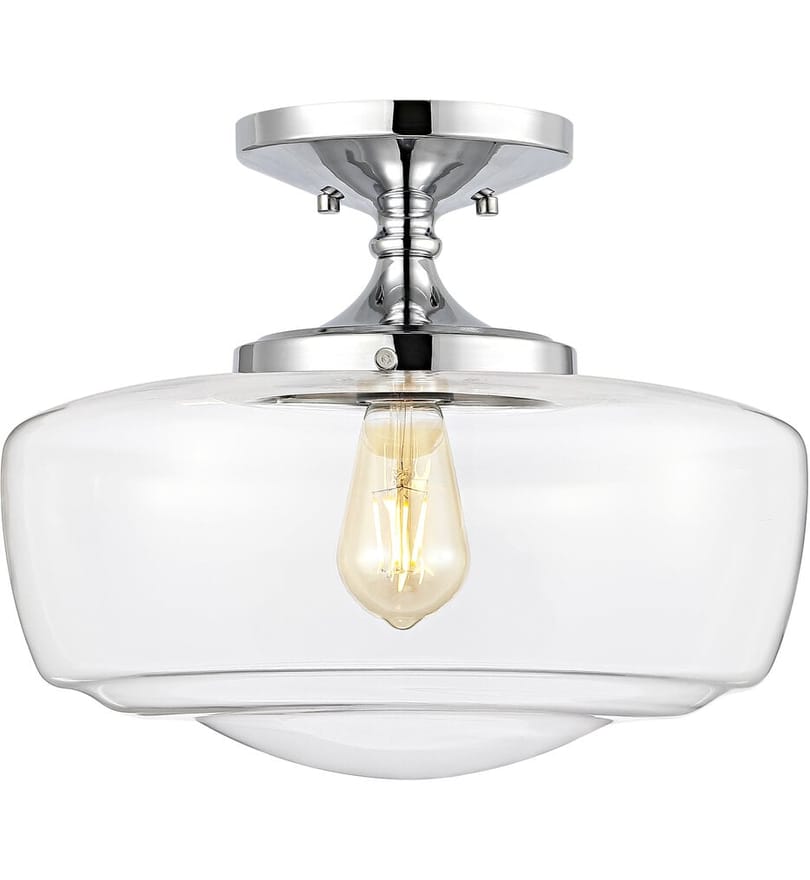 Jonathan Y - Marfa 14" Flush Mount by Jonathan Y