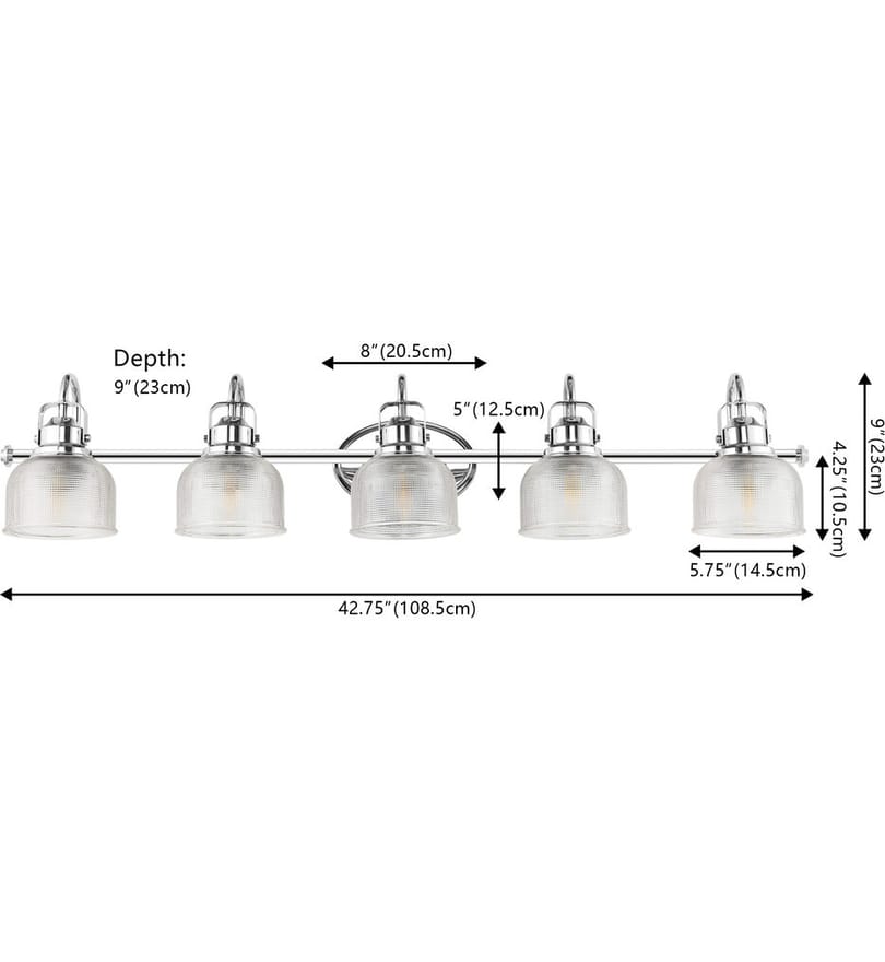 Jonathan Y - JYL7903A - Virginia 42.75" Bath Vanity Light by Jonathan Y - Image 2