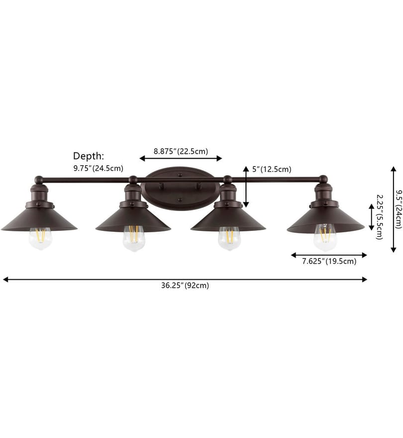 Jonathan Y - JYL7904A - July 36.25" Bath Vanity Light by Jonathan Y - Image 5