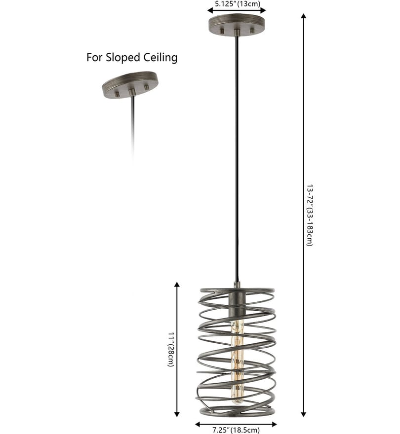 Jonathan Y - Helisa 7.25" Pendant by Jonathan Y - Image 10