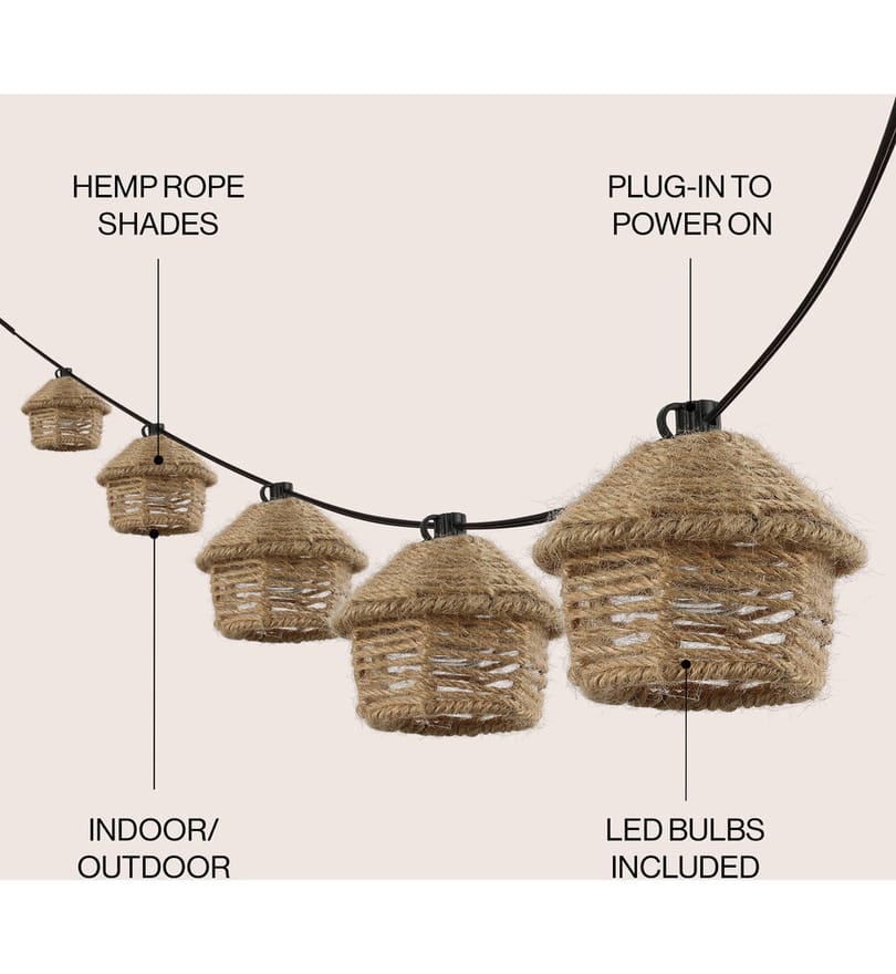 Jonathan Y - JYL8709A - Maui 120" String Lights by Jonathan Y - Image 3