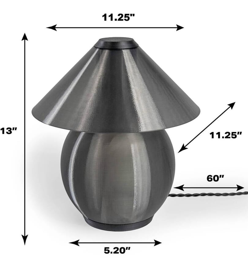 Jonathan Y - Opal 13" Table Lamp by Jonathan Y - Image 3
