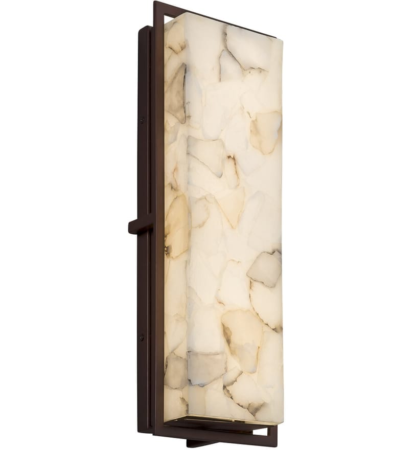 Justice Design Group - ALR-7564W-DBRZ - Avalon 18" Outdoor Wall Sconce by Justice Design Group
