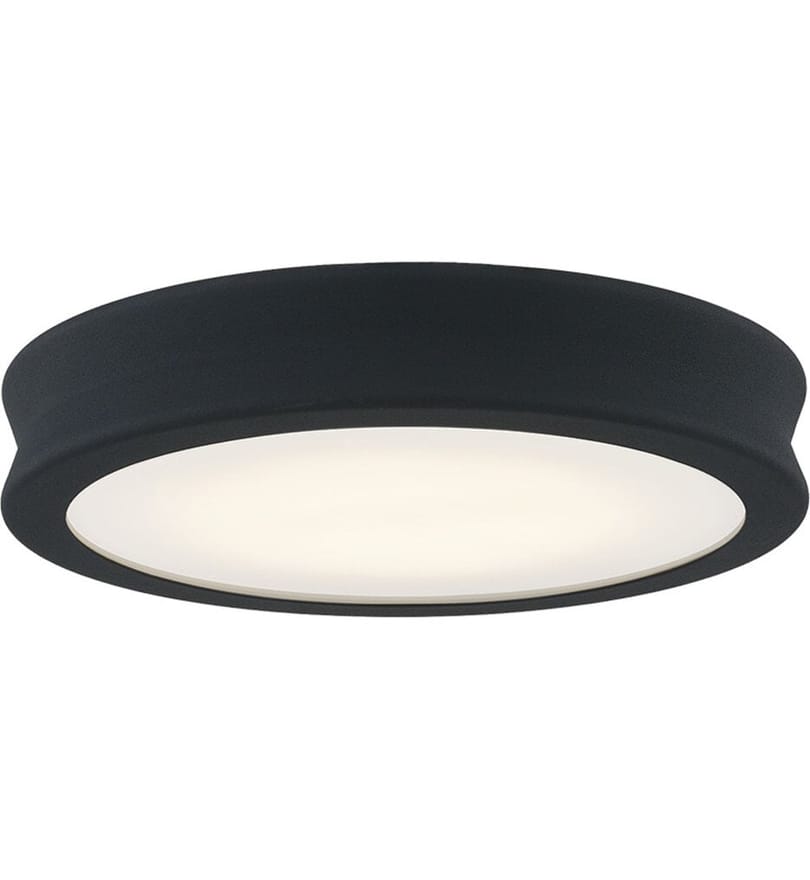 Justice Design Group - FSN-4180-OPAL-MBTX - Bevel 8.5" Flush Mount by Justice Design Group