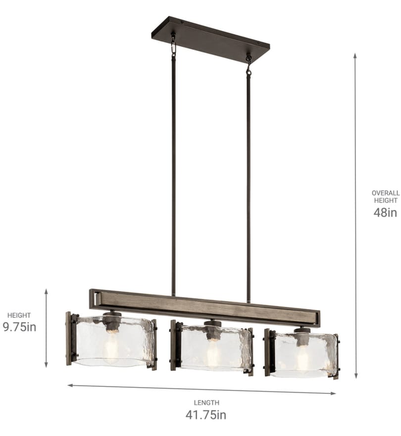 Kichler - 43896OZ - Aberdeen 7.75" Chandelier by Kichler - Image 2