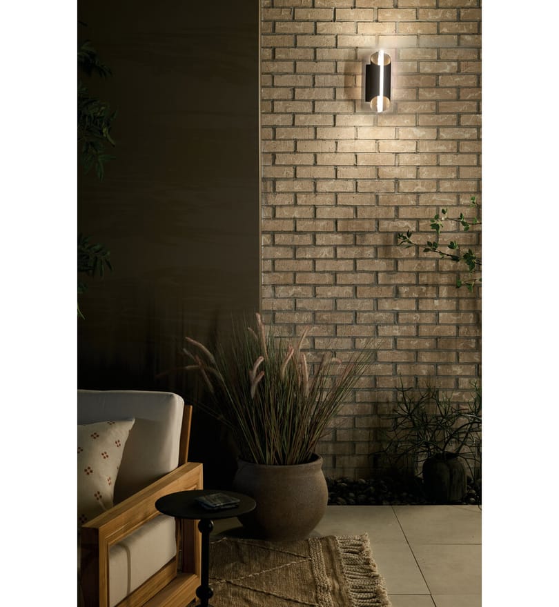 Kichler - 59076BKTLED - Astalis 12" Outdoor Wall Sconce by Kichler - Image 6
