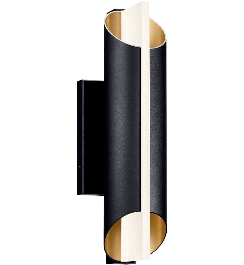 Kichler - 59077BKTLED - Astalis 16.5" Outdoor Wall Sconce by Kichler