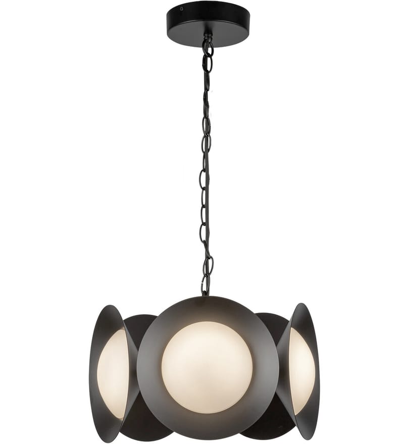 Kuzco - CH77916-BK/OP-UNV - Cleo 16" Chandelier by Kuzco - Image 2