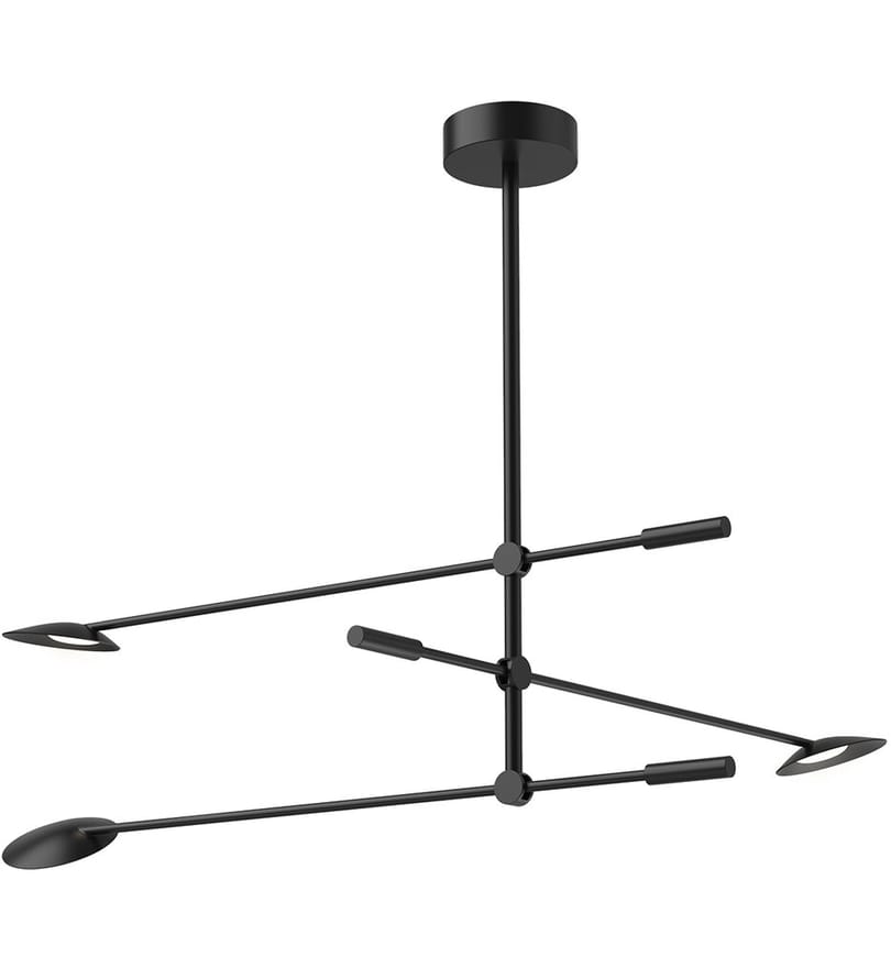 Kuzco - CH90132-BK - Rotaire 32.5" Chandelier by Kuzco - Image 5