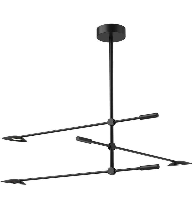 Kuzco - CH90132-BK - Rotaire 32.5" Chandelier by Kuzco - Image 4