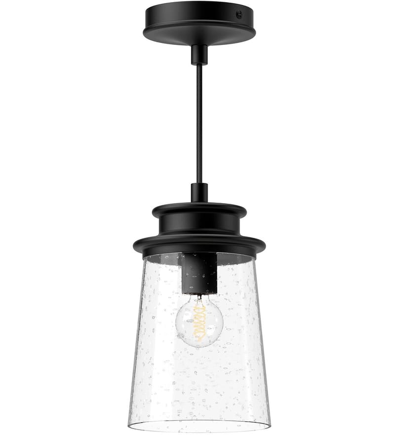 Alora Mood - EP533006BKCB - Quincy 6" Outdoor Pendant by Alora Mood